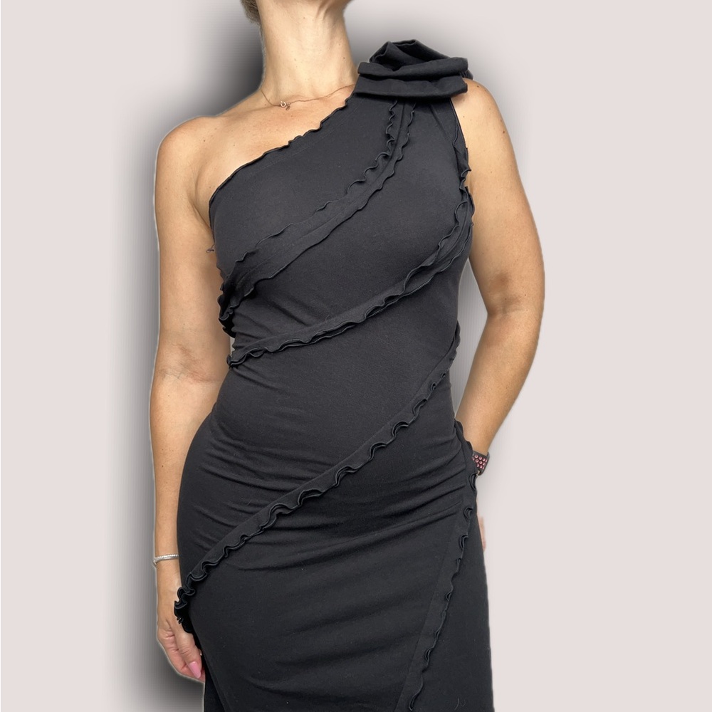 Marc By Marc Jacob’s Ruffle One Shoulder Dress